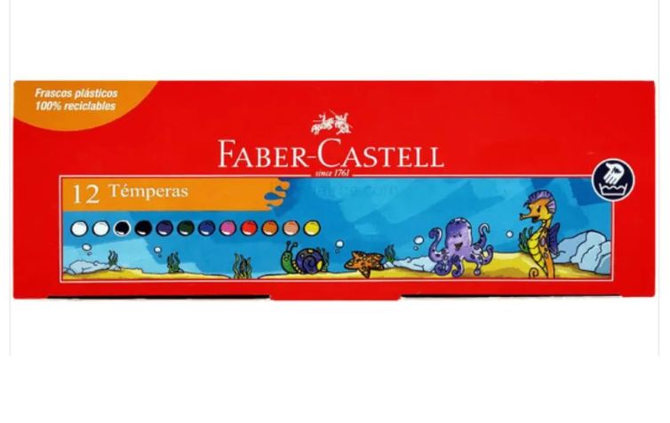 Tempera Paint Regular 12's