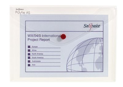 Polyfile A5 Clear- Snopake