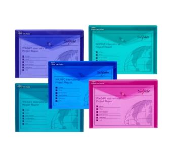 Polyfile- Twin Pocket A4 Electra