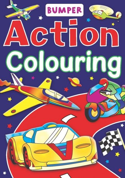 Bumper Action Colouring