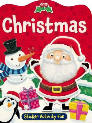 Christmas Sticker Activity Fun (Book 1)