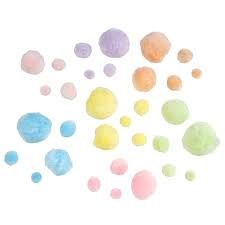 Pom Pom Balls- Pastel Mix Pack