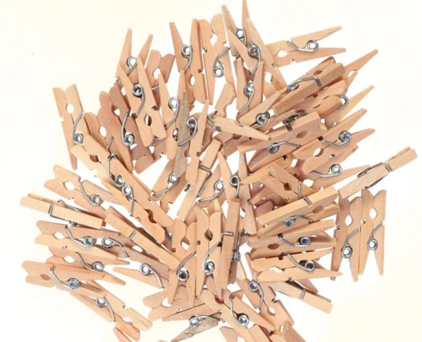 Mini Clothes Pin- 3cm (Plain)