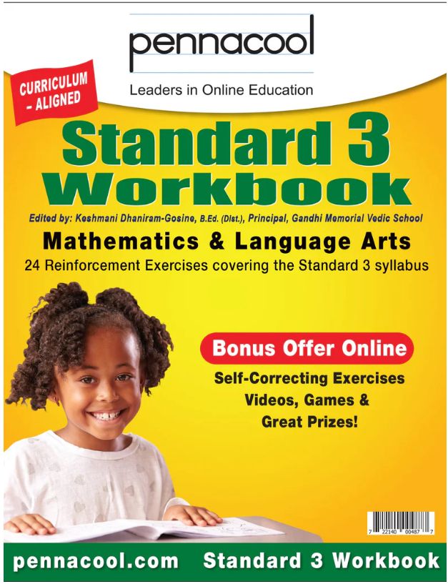 Pennacool Standard 3 Workbook - Mathematics and Language Arts