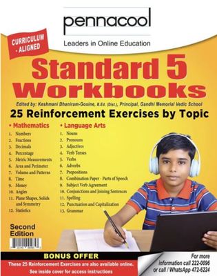 Pennacool Standard 5 Workbooks