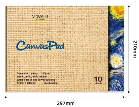 Canvas Pad A4