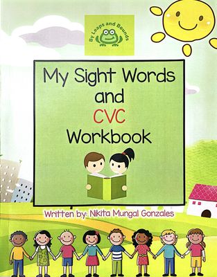 My Sight Words and CVC Workbook