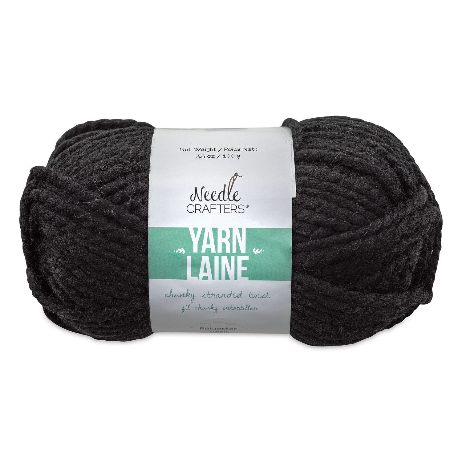 Knitting Yarn- Black (50g)