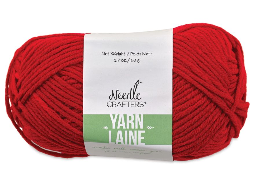 Knitting Yarn- Red (50g)