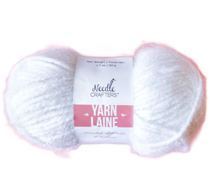 Knitting Yarn- Shimmer White