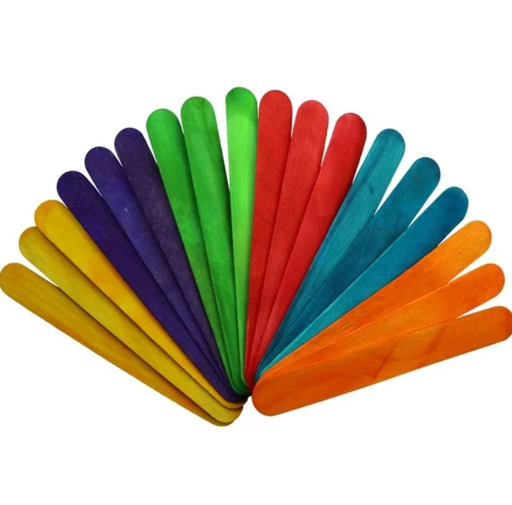 Palette Sticks - Coloured (50pcs)