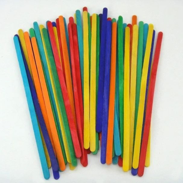 Stir Sticks- Coloured 100pcs