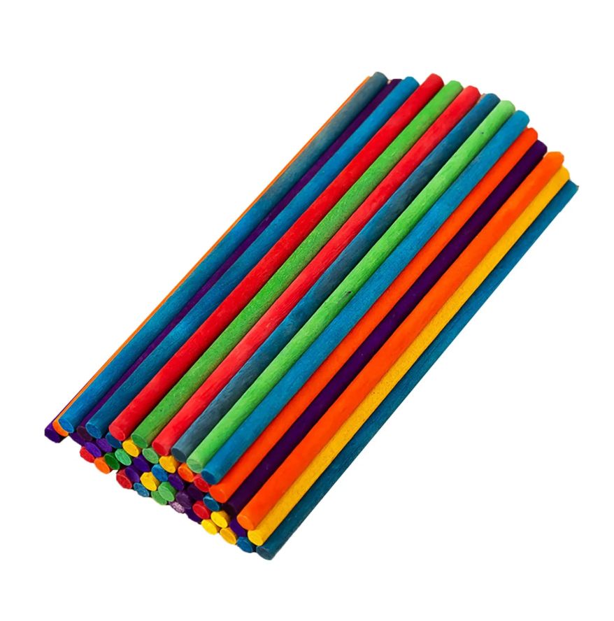 Dowel Sticks- Coloured 20pcs