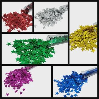 Glitter Confetti- Stars Primary