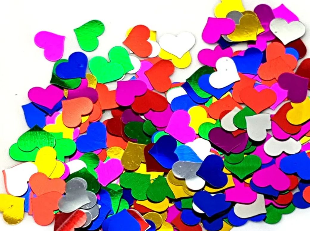Glitter Confetti- Heart Medley