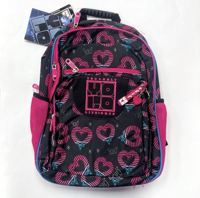 Yolo Backpack-  Hearts