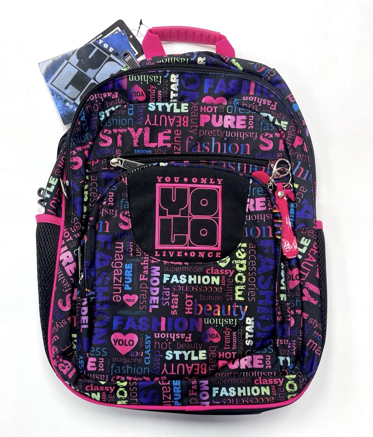 Yolo Backpack- Fashion Girl Yolo Backpack- Fashion Girl
