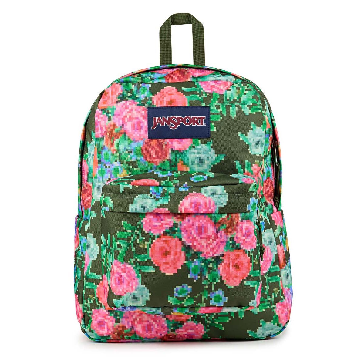 Jansport Superbreak  - Bit Bouquet Green