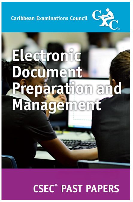Electronic Document Preparation and Management Past Paper (2020-2023)