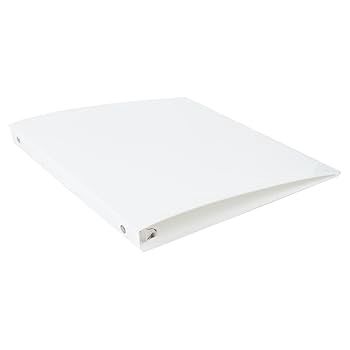 Poly Ring Binder 1'' (White)