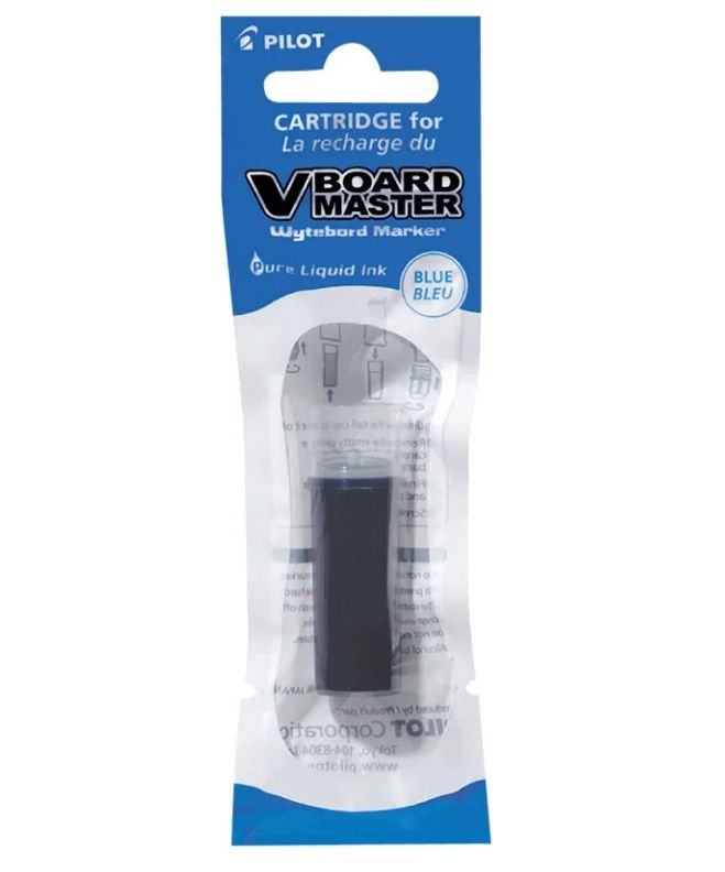V Board Whiteboard Marker Refill- Blue
