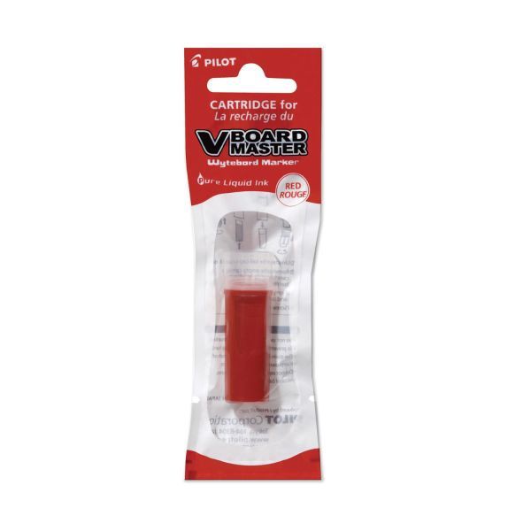V Board Whiteboard Marker Refill- Red