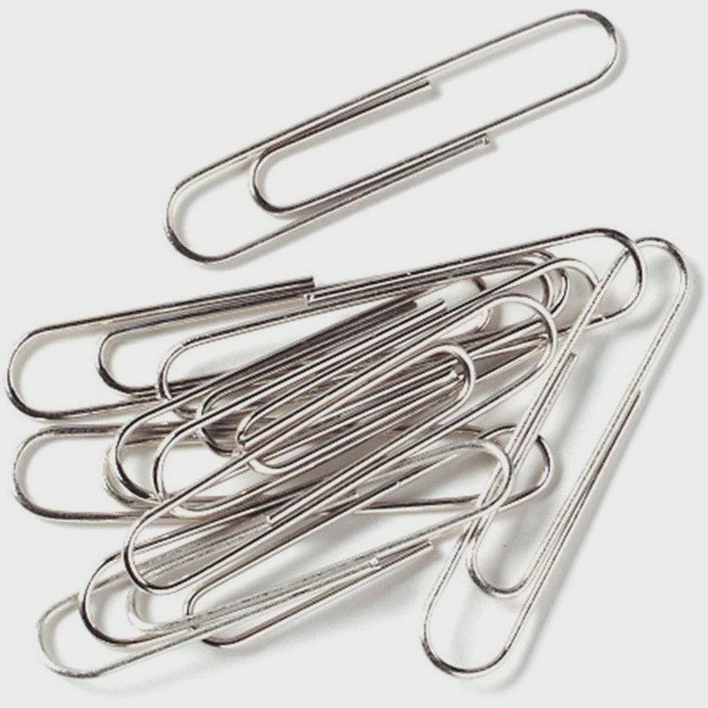 Paper Clips 78mm - 50pcs