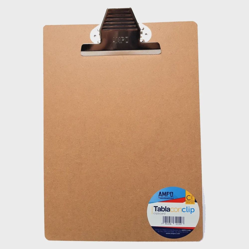 Wooden Clipboard - Letter