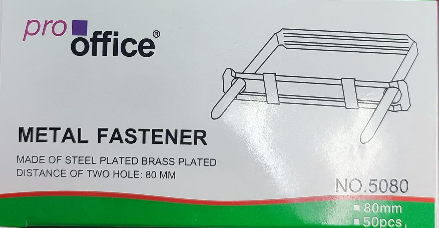 Acco Fasteners 80mm - 50pcs