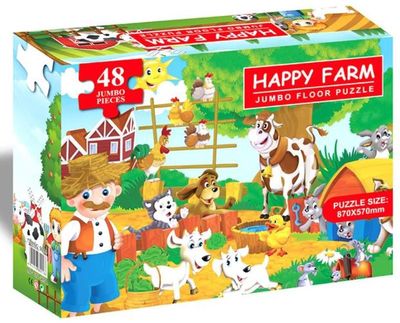 Jumbo Floor Puzzle - Happy Farm