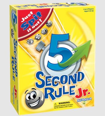 5 Second Rule- Junior Edition