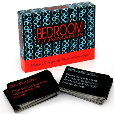Bedroom Commands Card Game