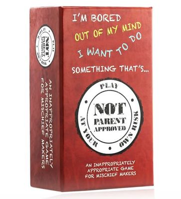 Not Parent Approved - A Card Game for Mischief Makers