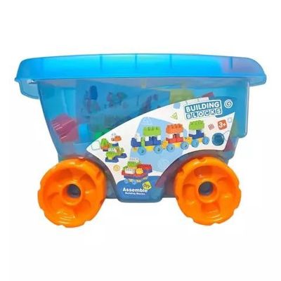 Building Blocks - 48 pcs with Trolley Case