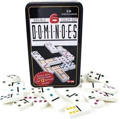 Dominoes  (with Metal Storage Tin)