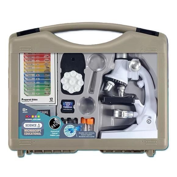 Microscope Set in Carrier Case