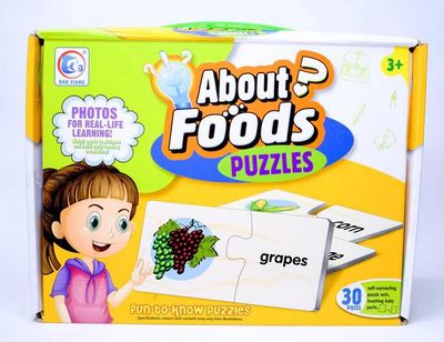 Match It! - About Foods Puzzles