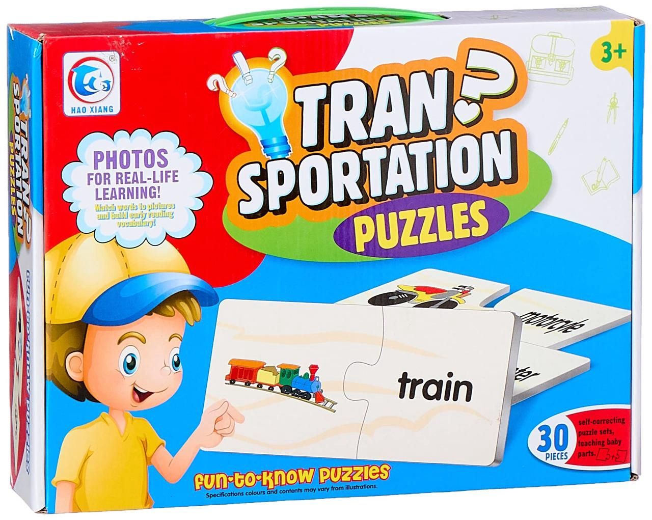 Match It - All About Transportation Puzzles