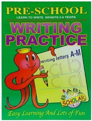 Pre-School Learn to Write Infant 3-5 Writing Practice A-M