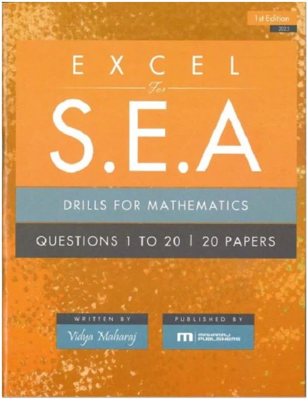 Excel for SEA - Drills for Mathematics - Questions 1 to 20 (20 Papers)
