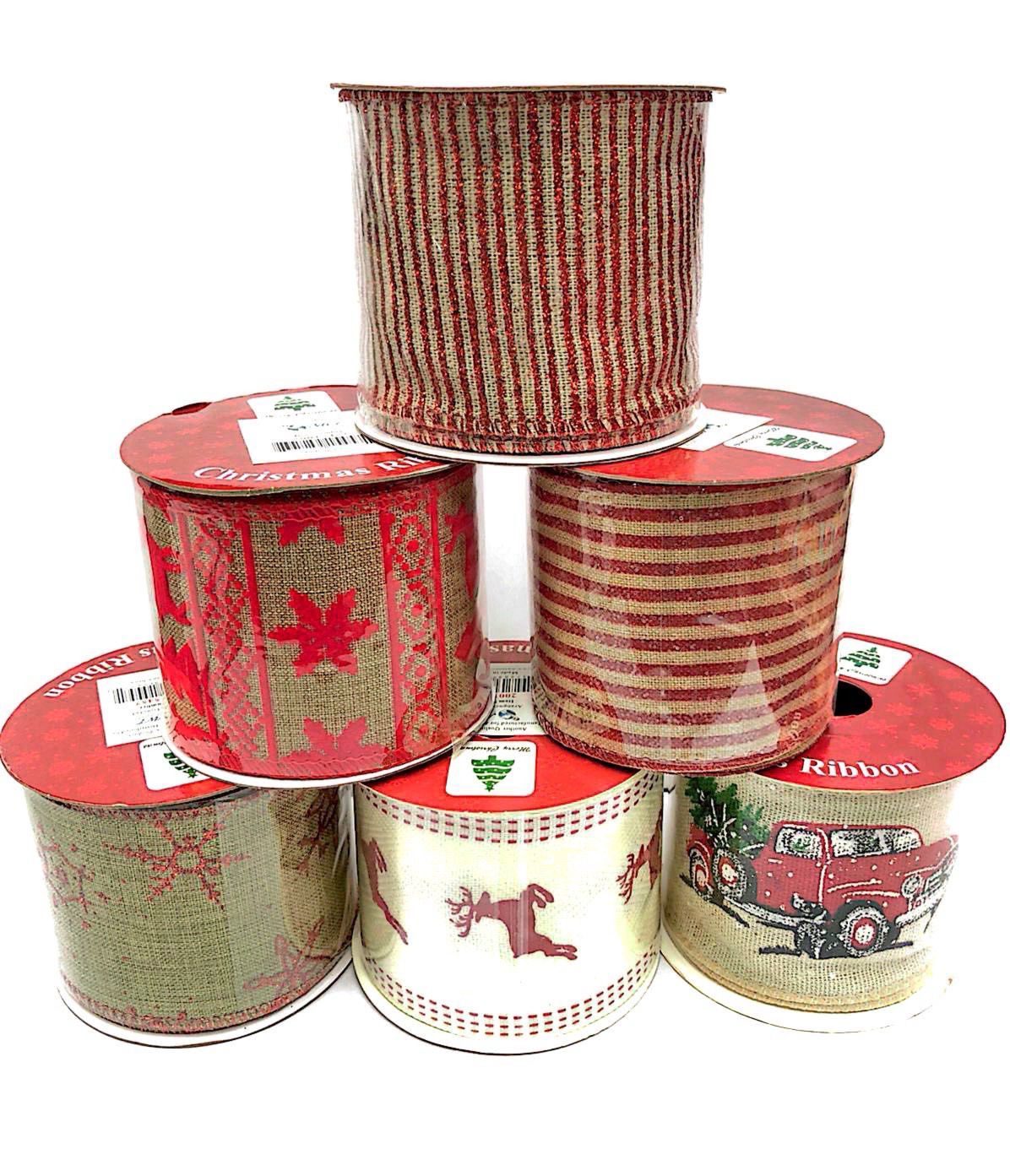 Christmas Ribbons - Assorted Vintage