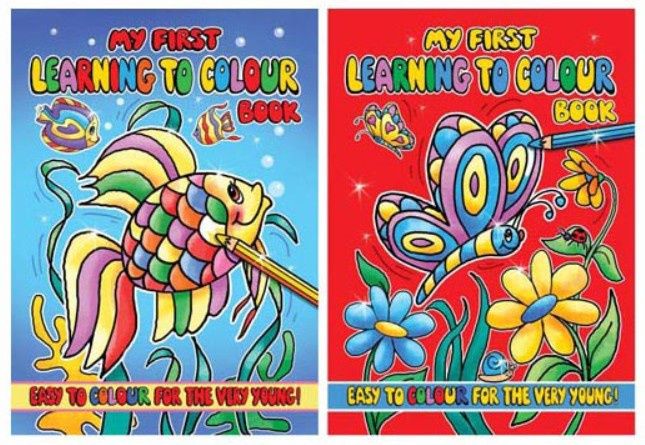 My First Learning to Colour Book