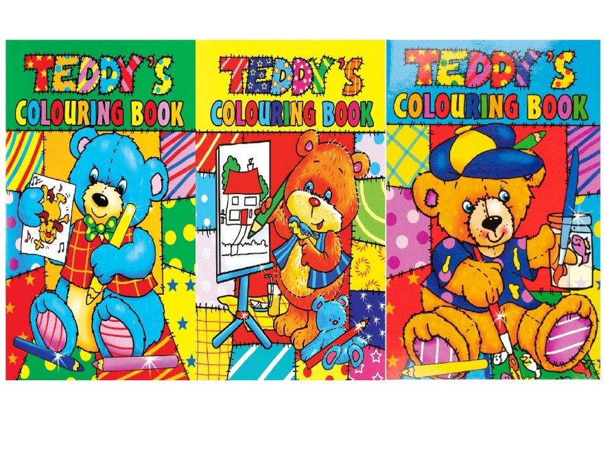 Teddy's Colouring Book