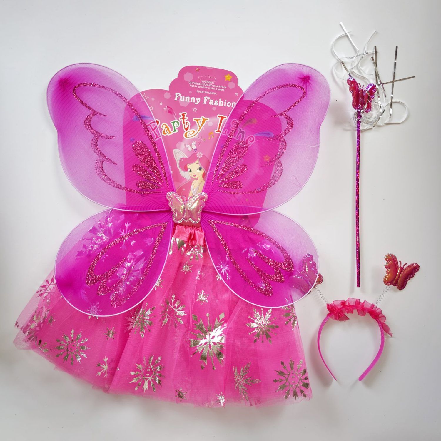 Butterfly Wings with Skirt