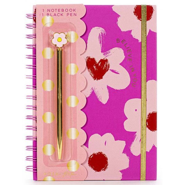 Notebook with Pen - Spiral