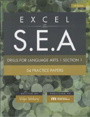 Excel for SEA - Drills for Language Arts - Section 1 (54 Practice Papers)