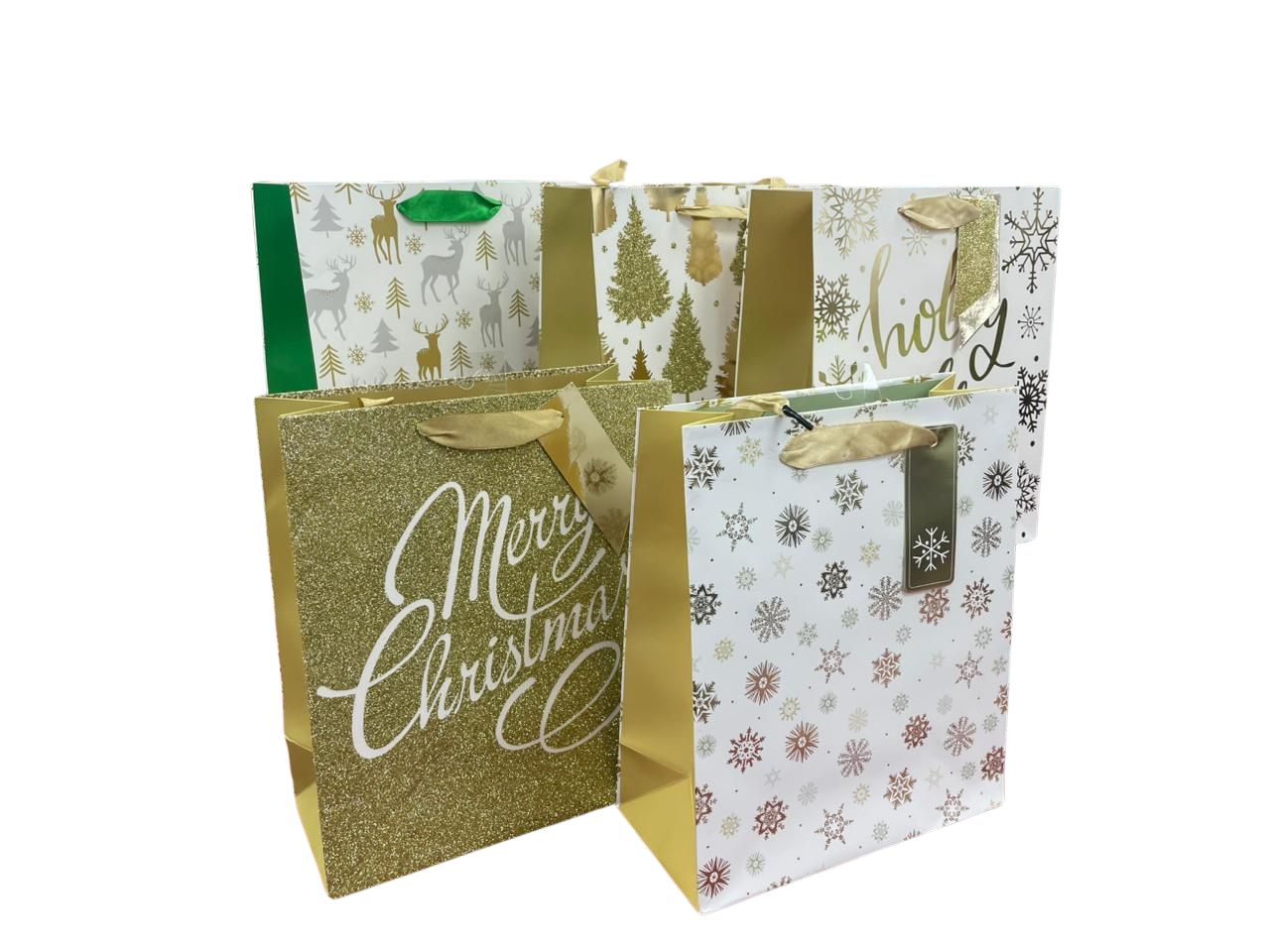 Christmas Gift Bag - Glitzy Glam (Large)