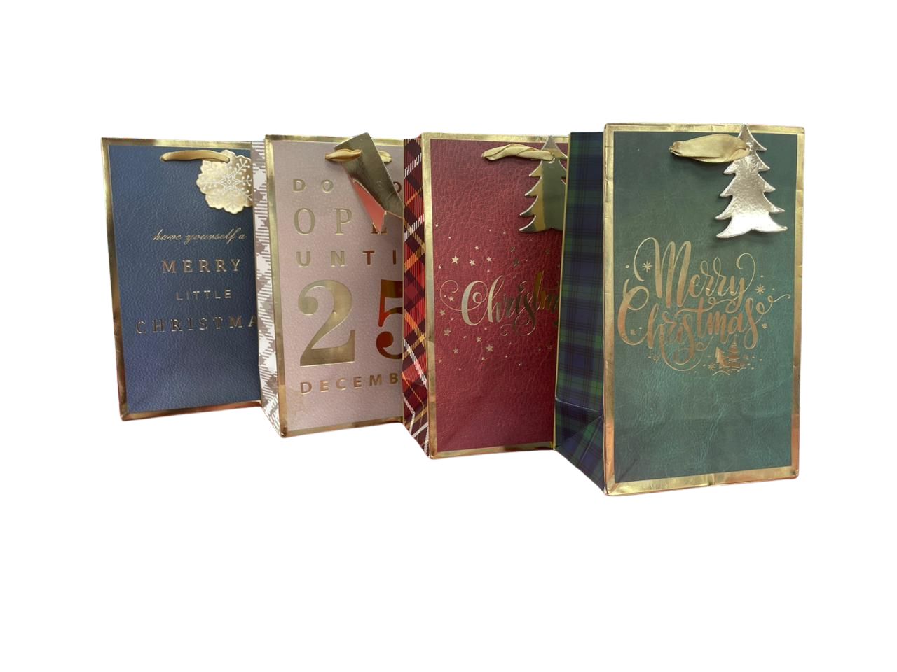 Christmas Gift Bag - Xmas Script (Small)