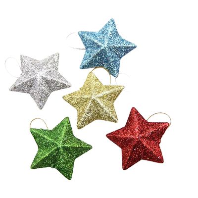 Glitter Star Ornaments