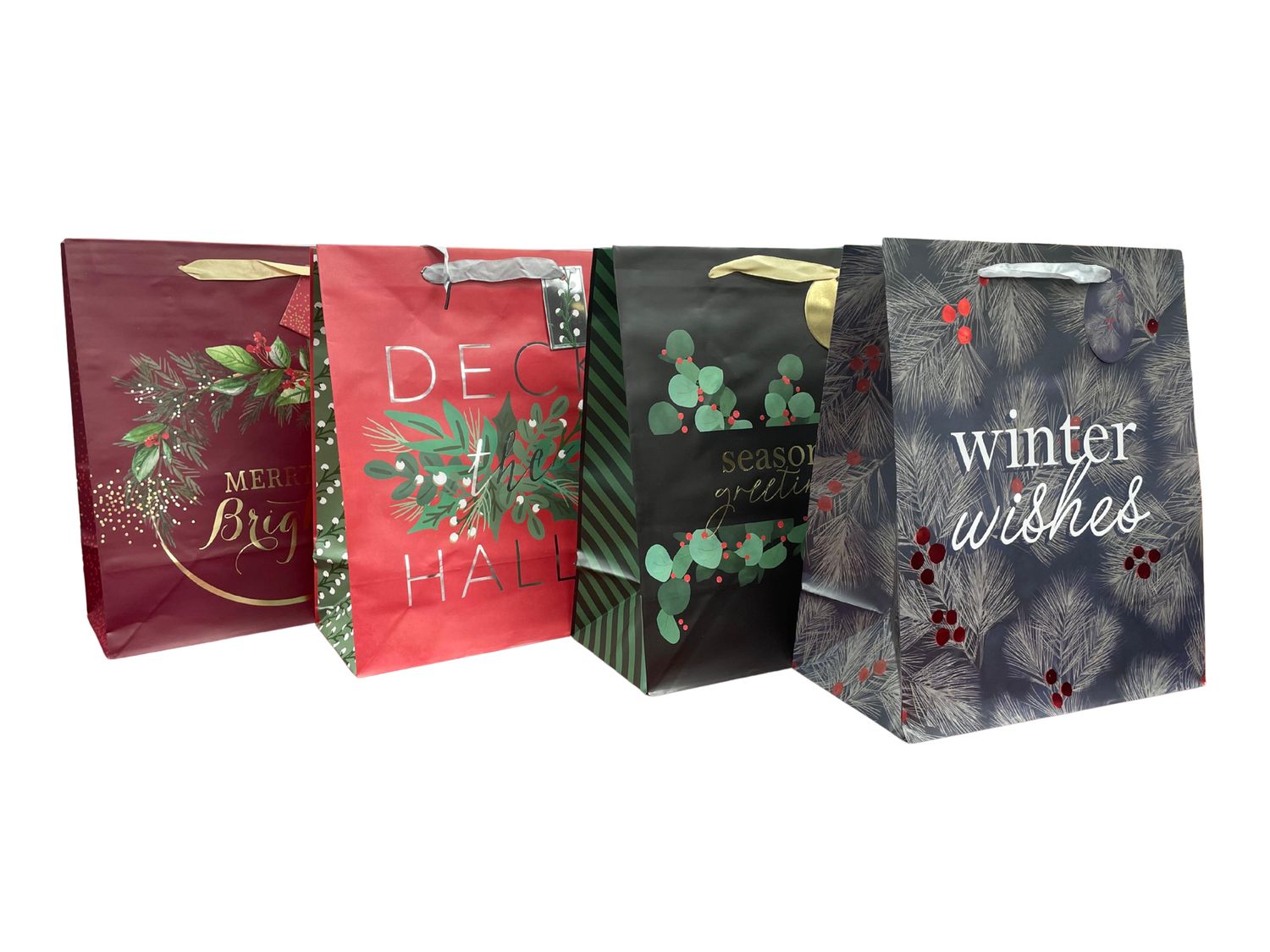 Christmas Gift Bag - Season's Greetings (Large)